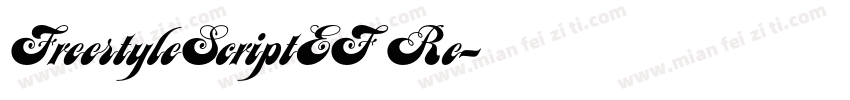 FreestyleScriptEF Re字体转换